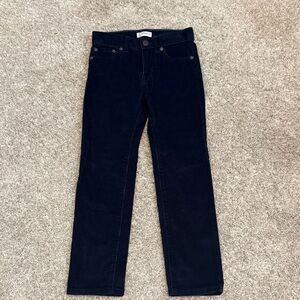 J. Crew boys Navy Corduroy Pants. Size 6. Like new